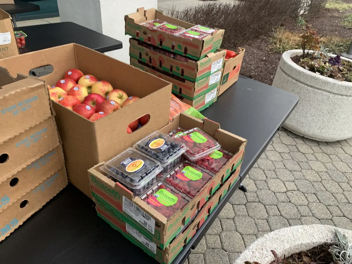 Fresh produce for local families