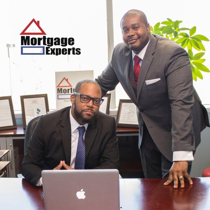 Mortgage Experts co-founders Marcus Eligan and Steve Twyman in the Upper Marlboro office